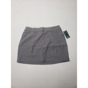 Wild Fable 331056967 Women's Gray Peek-A-Boo Lace Mini Skirt Size S NWT